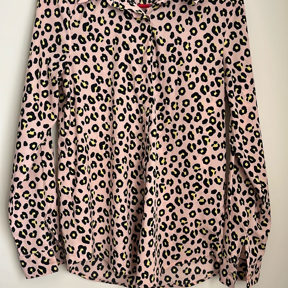 Zebra Print Women’s XS Long Sleeve Blouse